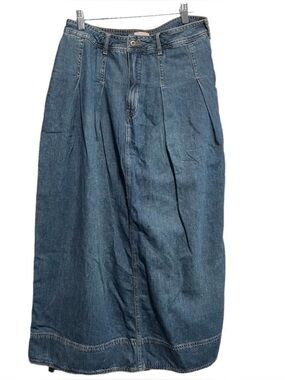 Anthropologie Pilcro Midi Denim Skirt, New with Tags